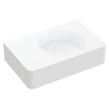 Encanto 470mm Matte White Wall Mounted Basin